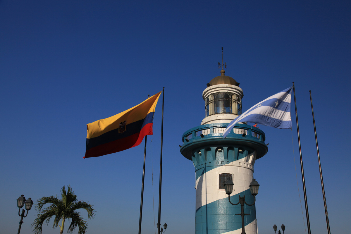 DE vuurtoren van Guayaquil